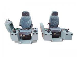 HQK-C型联动台带高靠背座椅